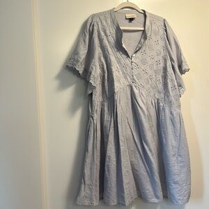 Universal threads eyelet dress